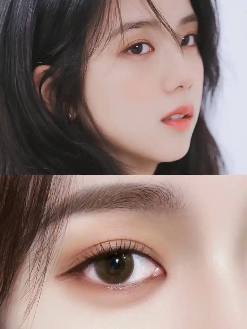 jisoo证件照妆!高级清透通勤约会妆