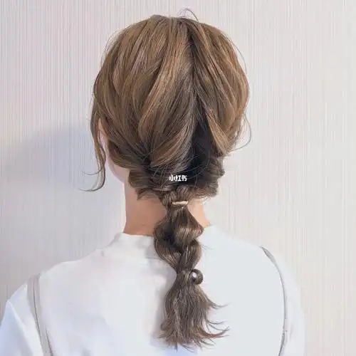 编发   #发型教程   #马尾辫   #三股辫