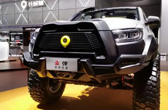 粗犷霸气,长城炮顶火改装版成都车展发布!