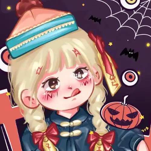 卡通头像74万圣节头像可爱鬼