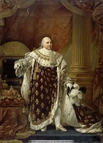 法国历史最强大的朝代波旁王朝历代国王画像个个英气十足