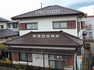 别墅琉璃瓦图片