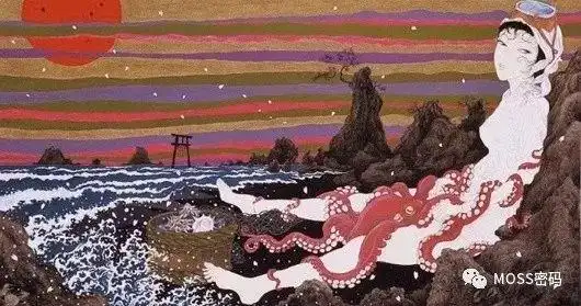 1828年,葛饰北斋的《海女与蛸》不过这方面玩的最极致的还是大和民族