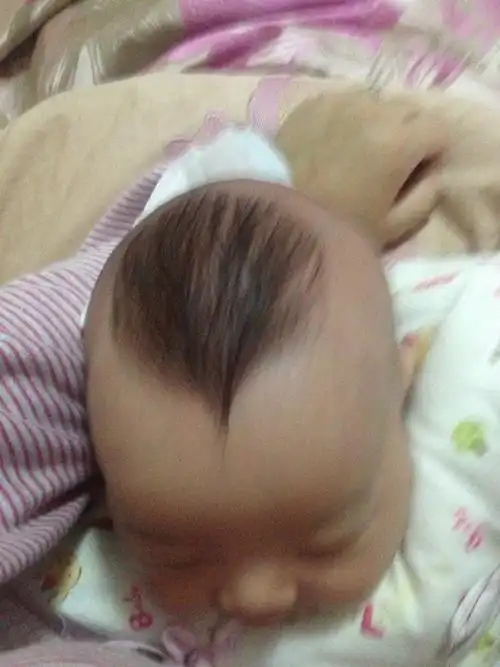 我家的桃子头 呵呵