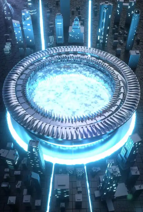 科技城市酷炫场景