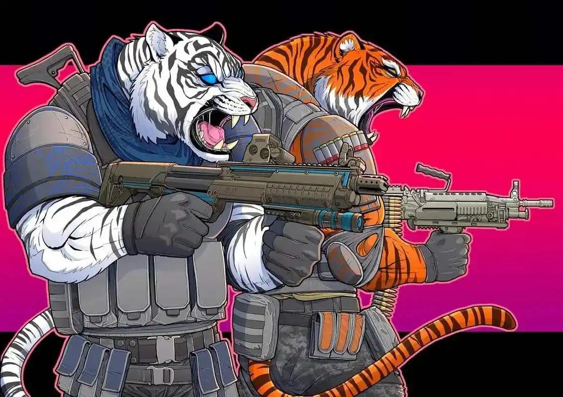 插画欣赏《雇佣兵》#潮图壁纸 #手机壁纸 #插画  - 抖音