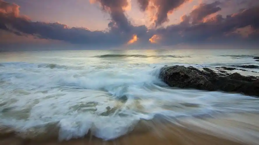 唯美浪漫海边风景图片桌面壁纸
