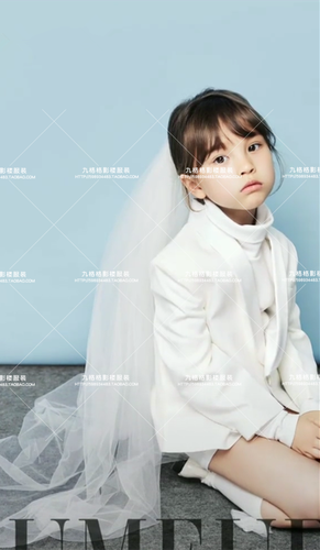 拍照摄影儿童西装套装个性写真艺术照影楼主题儿童演出服