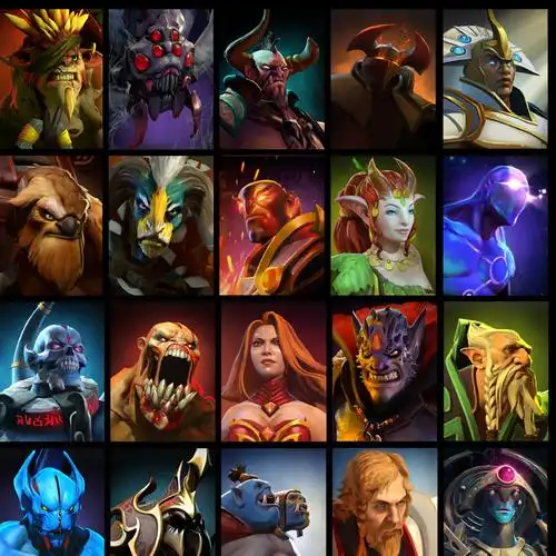 海报dota2英雄头像墙上装饰ti9官方正版valve游戏实物周边