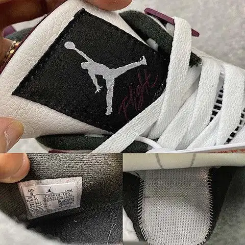 同款高版本psg大巴黎小鬼王凯琳同款aj酒红紫葡萄篮球.