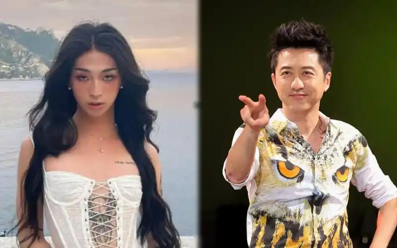 庾澄庆围观哈利直播,父子互动画面温馨,毫不反对儿子女装造型