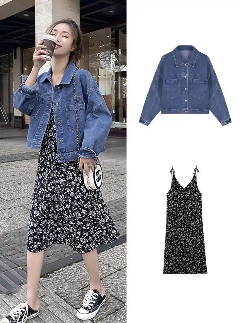 原创穿搭有技巧小个子玩转牛仔衣做最靓的自己