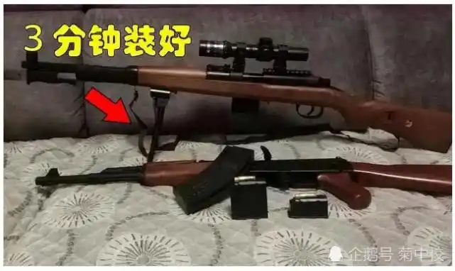 十岁小学生买了一把98k,花了3分钟装好,网友:能射子弹吗?