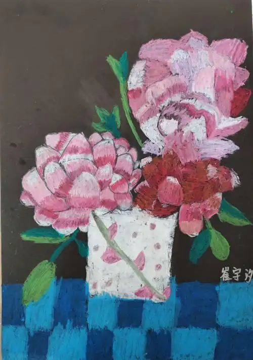 点彩花卉(照片)