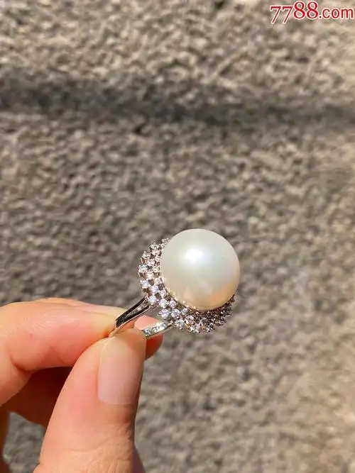天然珍珠戒指