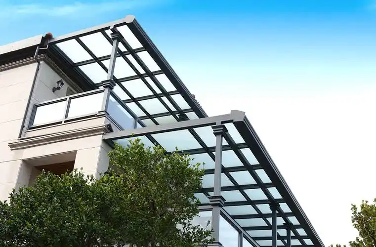 钢化玻璃露台棚