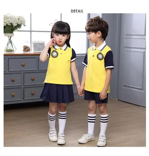 校服套装2023春夏小学生儿童运动会开幕式服装幼儿园园服夏装班服