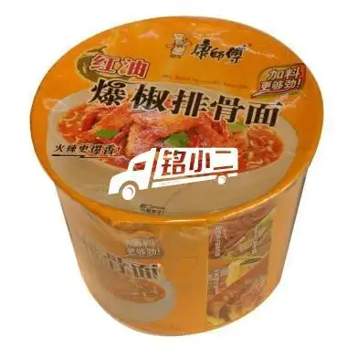 康师傅爆椒排骨桶面108g/桶