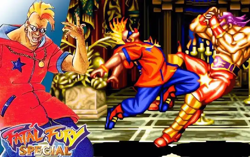 饿狼传说特别版 - 鸭王 (街机 _ 1993) 4k 60fps