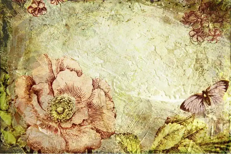 华丽的欧美复古背景