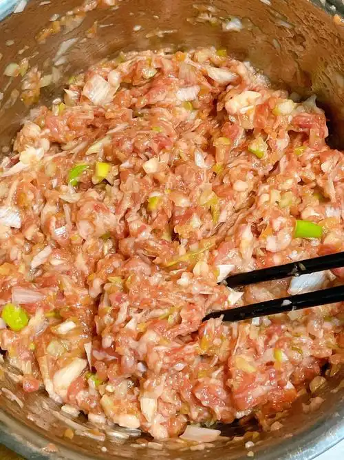 哇塞猪肉大葱饺子馅换种方法居然这么好吃