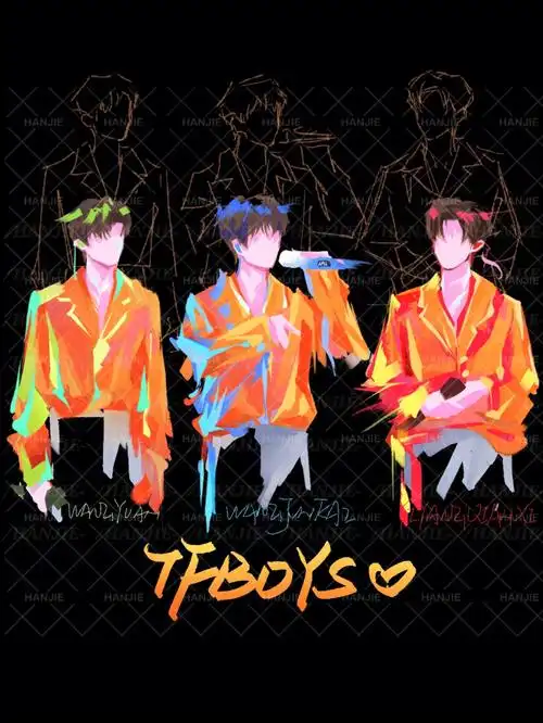 tfboys六周年heart