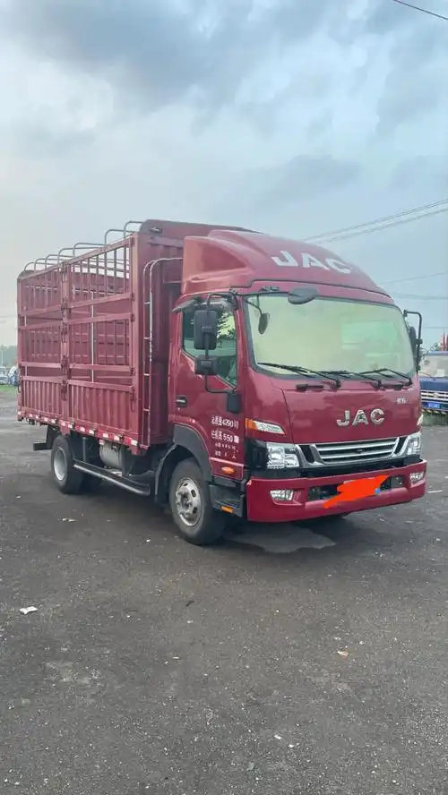 42米高栏货车重载的款式