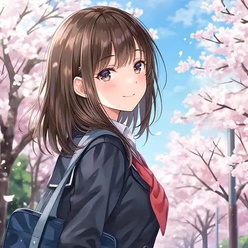 青春校园风女生头像动漫🎓✨