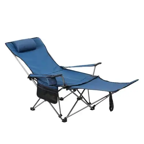 户外折叠躺椅便携式超轻钓鱼椅子闪电客露营导演椅午休靠背沙滩椅