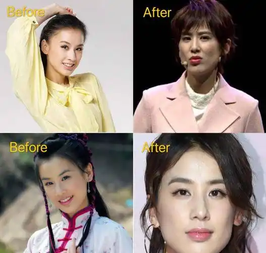 原创19岁的神颜黄圣依撞脸刘亦菲20年后却撞脸徐锦江