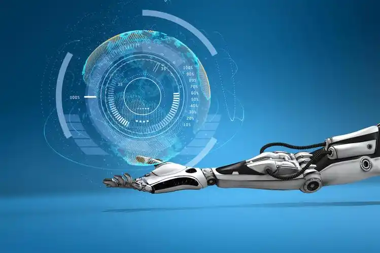 未来科技展板背景信息数据背景地球上高科技的未来科技抽象背景科技