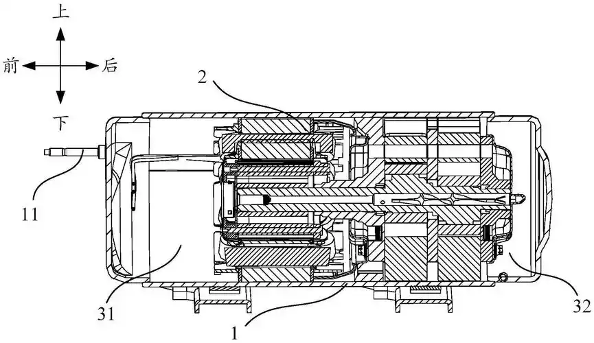cn211666865u_卧式压缩机