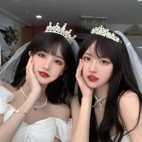 二人闺蜜头像可爱呆萌,图片,女生头像-qq个性网