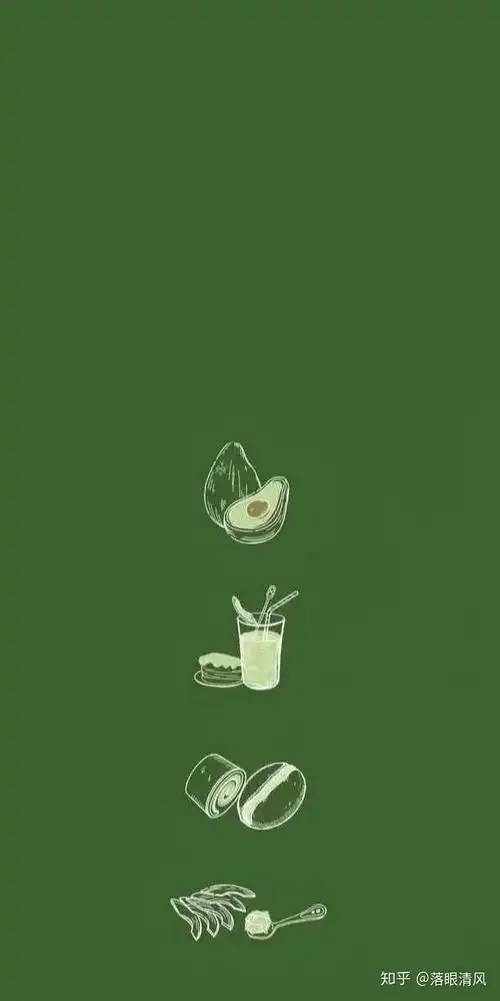 有没有绿色系的好看的壁纸