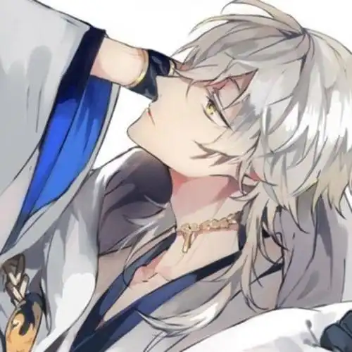 二次元男神头像帅气,二次元高冷侧脸男生头像图片