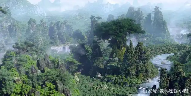 在《枕上书》中青丘仙山的美图