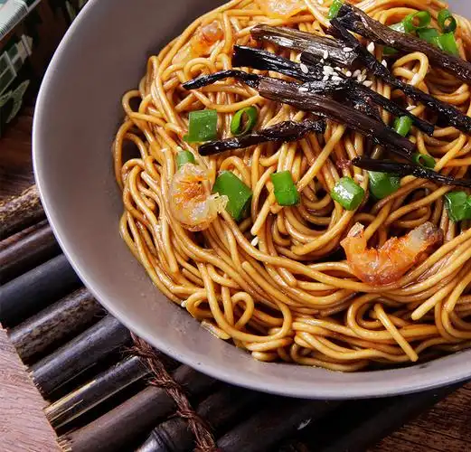 就面葱油拌面老上海正宗鸡蛋劲道速食面半干鲜面葱油挂面干拌就面葱油