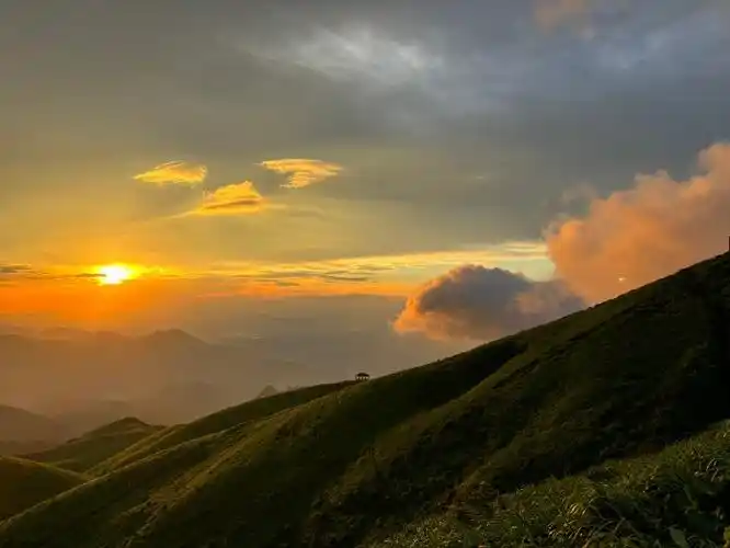 今日武功山日出92,来#祝高考学子金榜题名#见者好运[锦鲤附体]萍乡