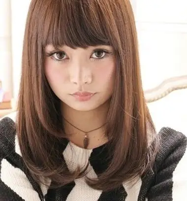 碎发,长碎发,中长碎发,发型设计知识