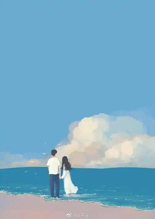 一起看海情侣手机壁纸67676767