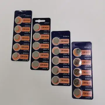工厂批发 sony索尼 纽扣电池 cr1616 1620 1220 1632 遥控器电池
