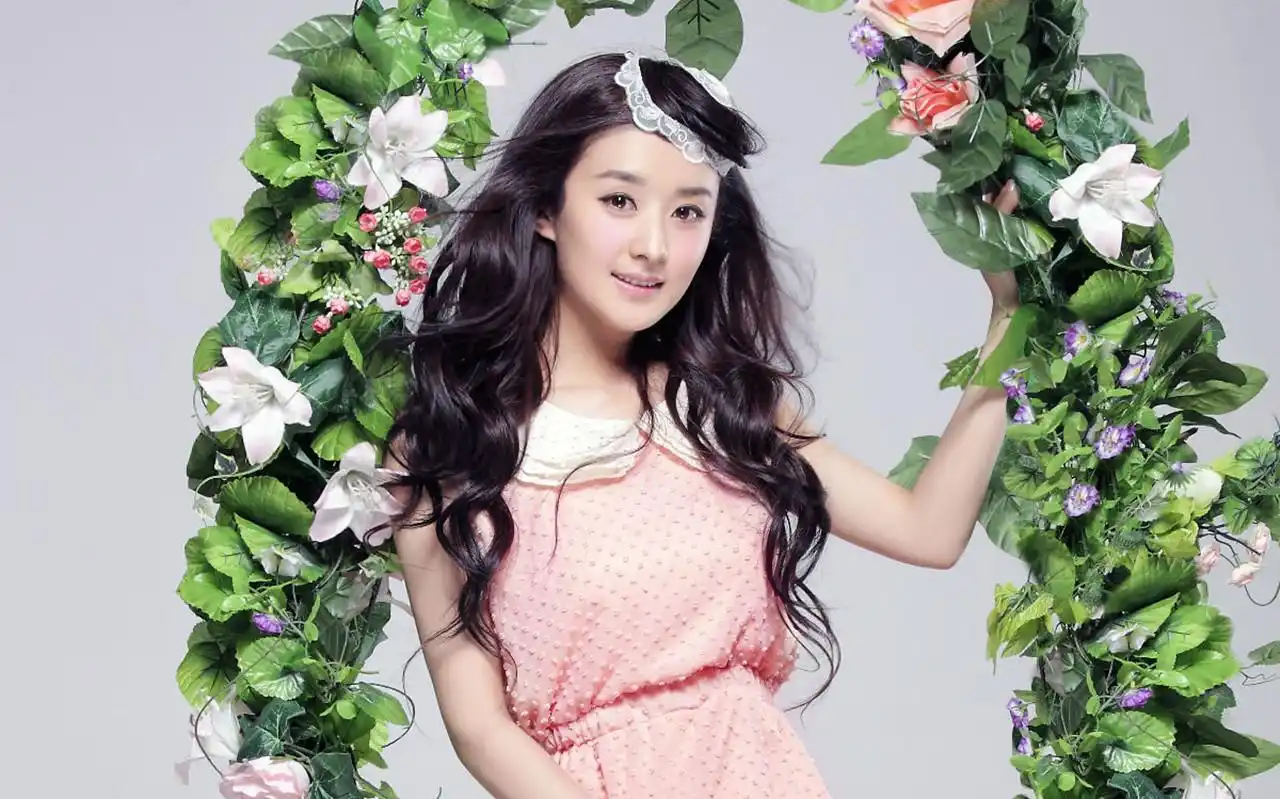 美女明星赵丽颖桌面壁纸