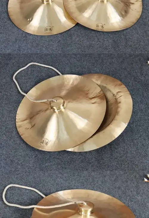 广钹专业醒狮镲锣鼓镲大铜镲铙大钹腰鼓镲舞狮大镲铜铙乐器 牌广钹28