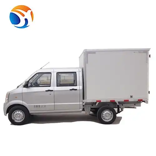 2l 86马力四轮五座双排手动厢式微型货车-阿里巴巴