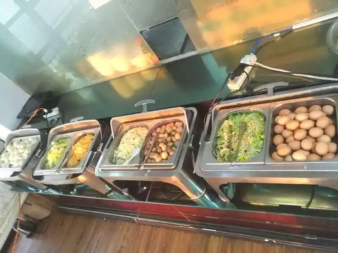 二十多个菜品,丰盛的自助早餐,带她一起享受爱情早点!