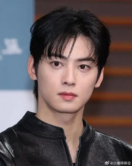 车银优黑色皮衣