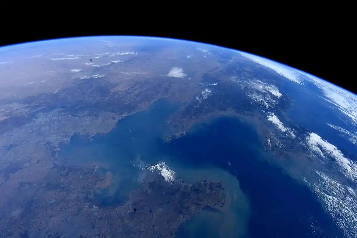 从太空俯瞰地球欧洲航天员用一句兰亭集序直抒胸臆