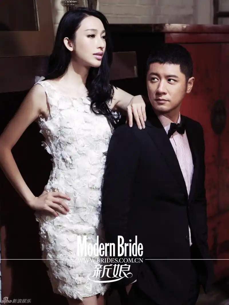 任重张俪婚纱大片