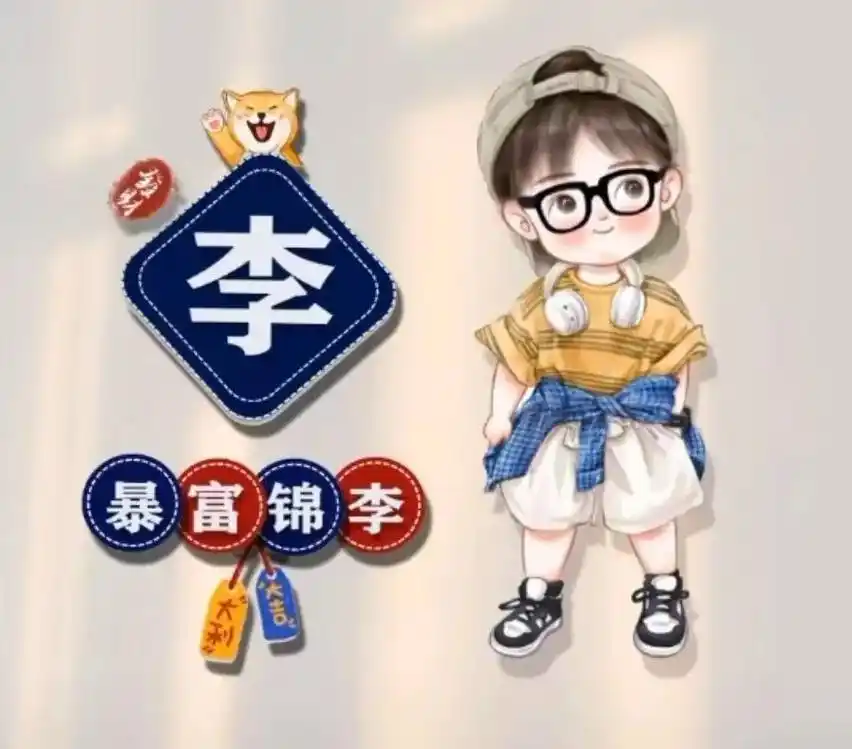 李氏十八子头像2024年 - 抖音