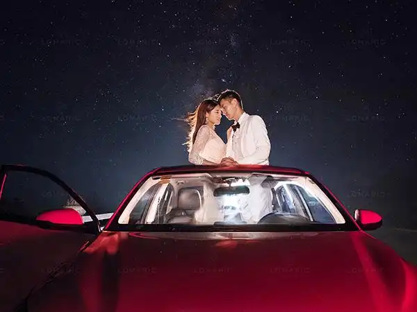 豪车婚纱照怎么拍才浪漫不土豪豪车婚纱照注意事项